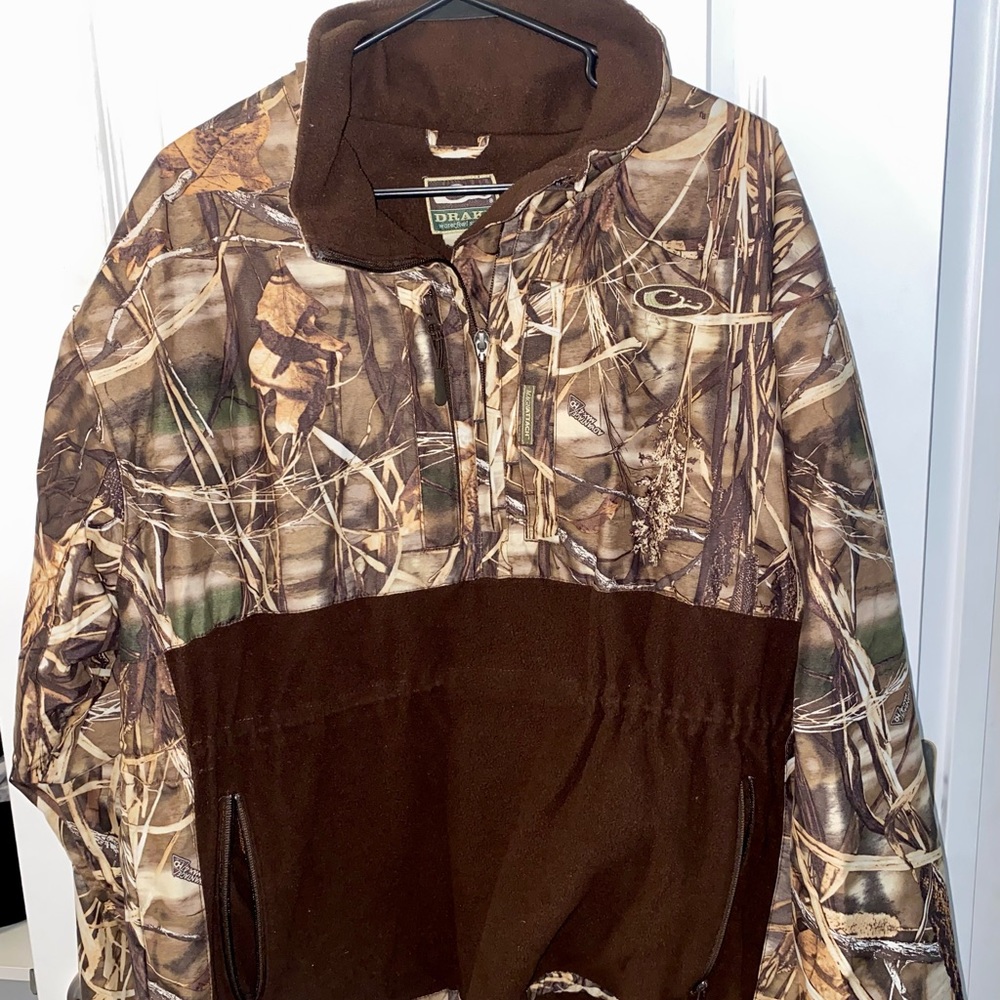 camo drake pullover